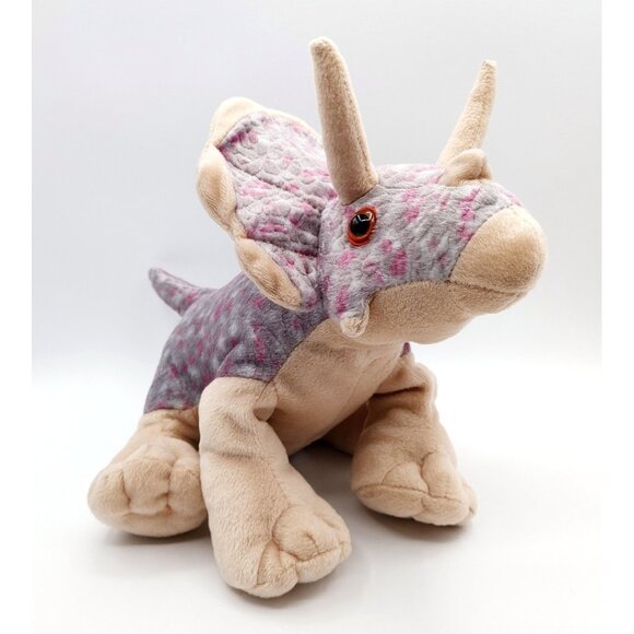 Wild Republic Triceratops Plush, Dinosaur Stuffed Animal, Plush 14" - Picture 1 of 5